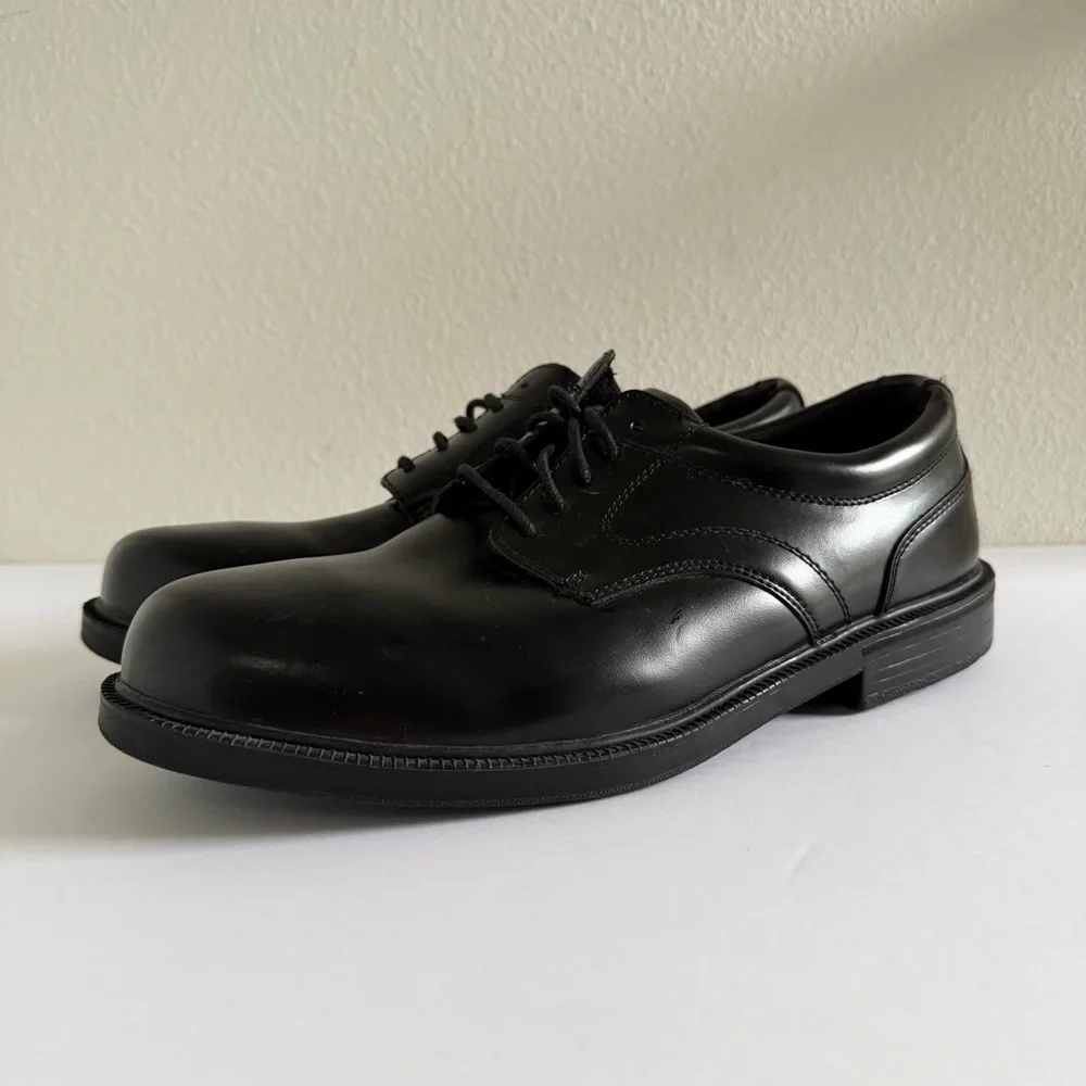 Deer Stags‎ Times Leather Dress Oxford Shoes SUPRO Sock Men's Black Size US 13 W